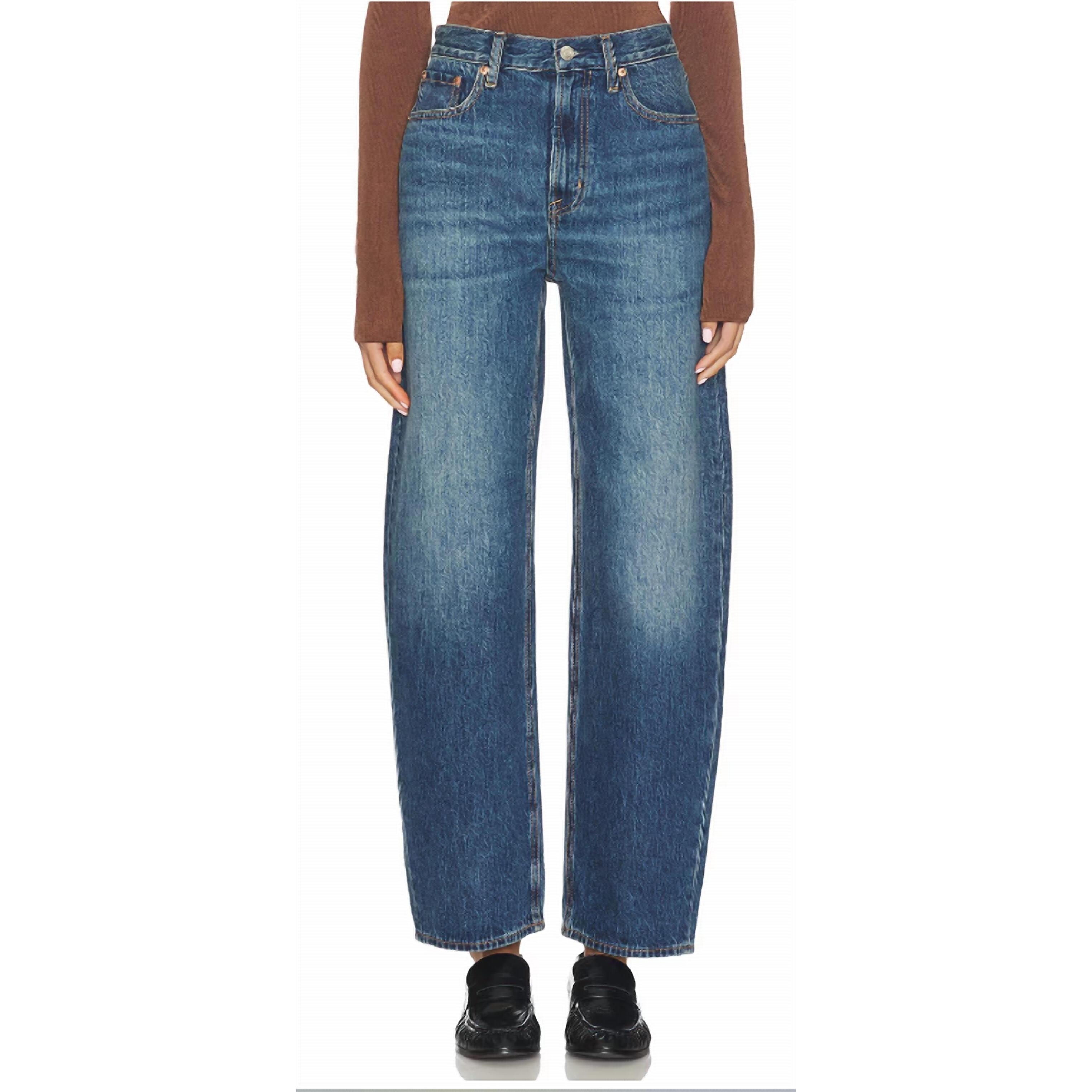 New Pistola Wes High Rise Barrel Jeans In Premiere